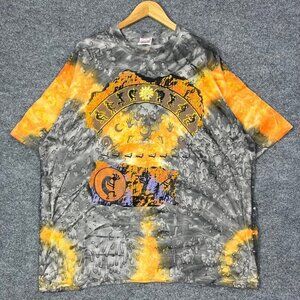 VINTAGE Tie Dye Arizona‎ Multi color Graphic Shirt Size 2XL